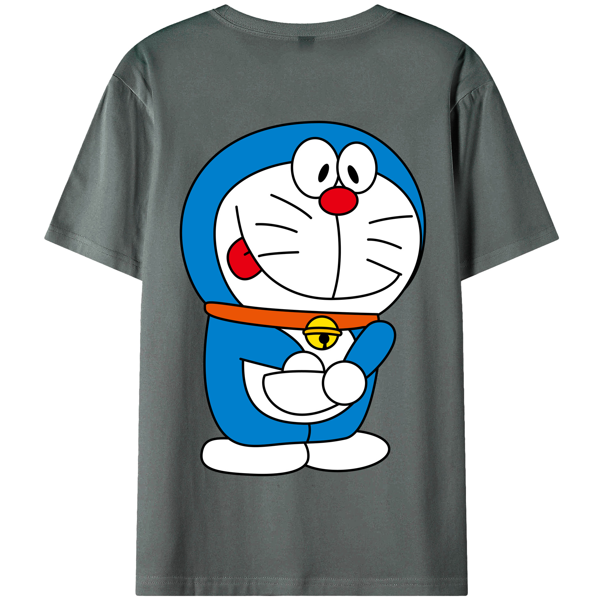 （画像用） ドラえもん Doraemon 綿100％半袖Tシャツ（背面プリント）